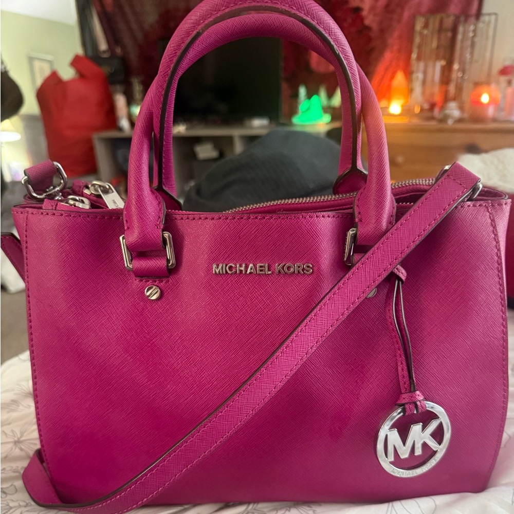 Michael Kors Sutton Saffiano Leather Satchel